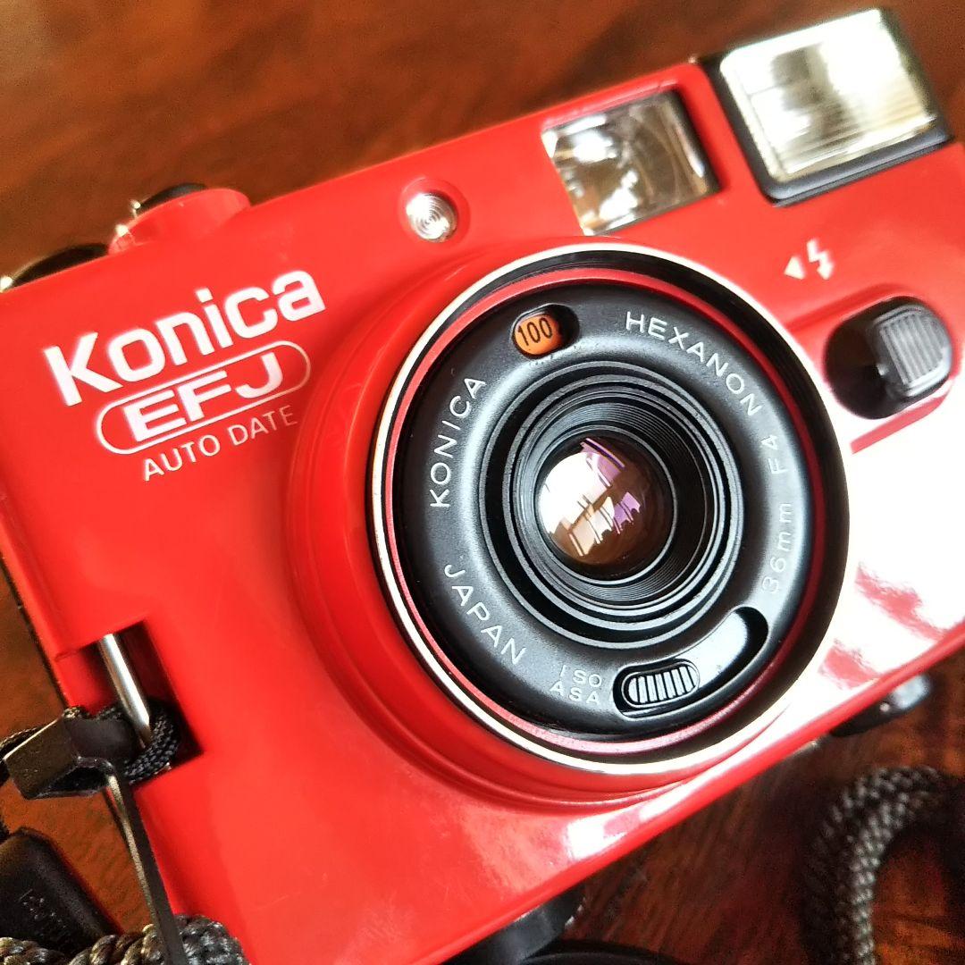 Konica コニカ EFJ Autodate フィルムカメラ 動作品