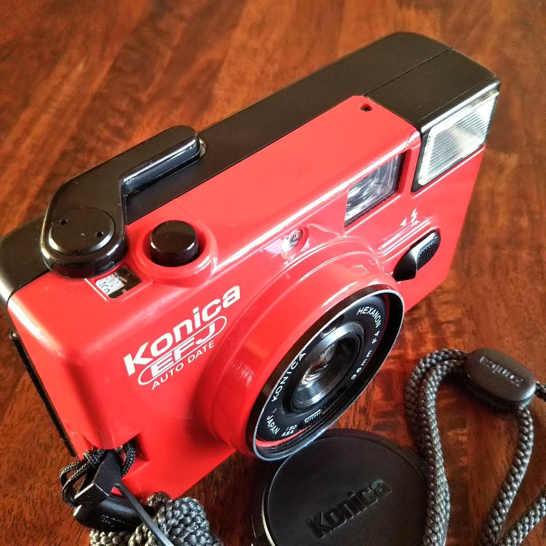 Konica コニカ EFJ Autodate フィルムカメラ 動作品