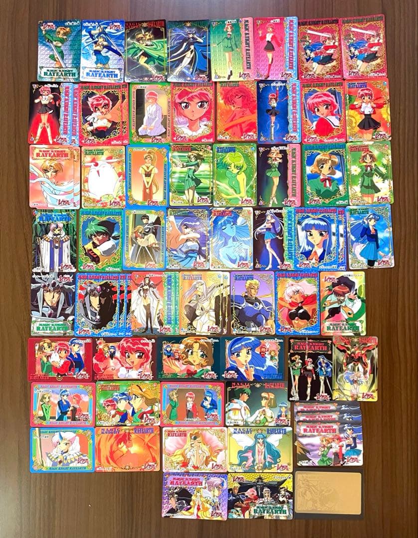 ♥当時物♥魔法騎士レイアース アマダ PPカード カードダス レトロ 67枚♥