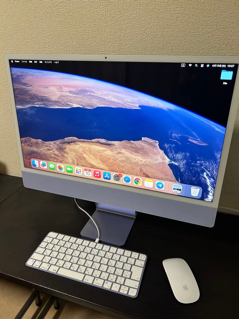 パープル iMac 24インチ 16GBメモリ512SSD