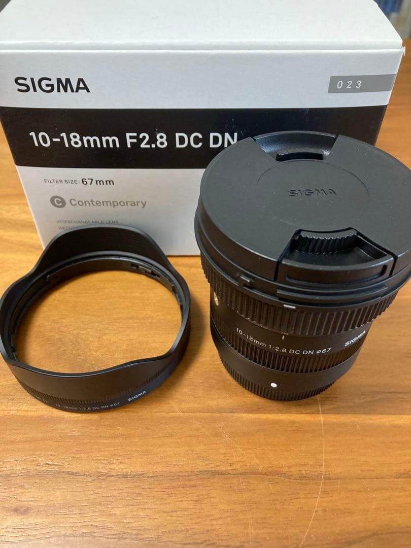 SIGMA 10-18mm F2.8 DC DN レンズ