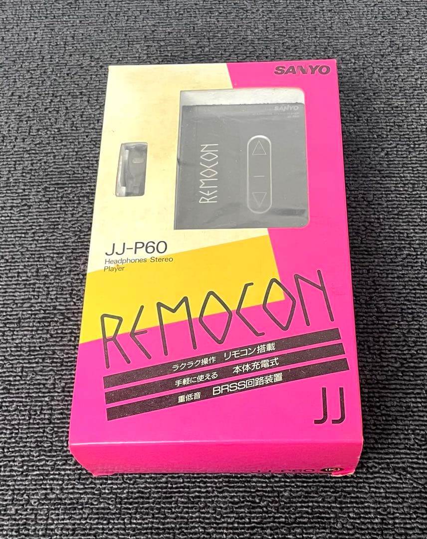未使用 SANYO JJ-P60 Headphone Stereo Player