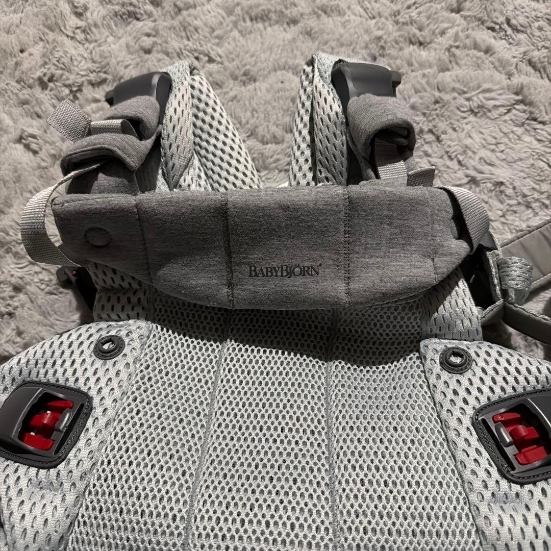 メッシュ抱っこ紐 グレー