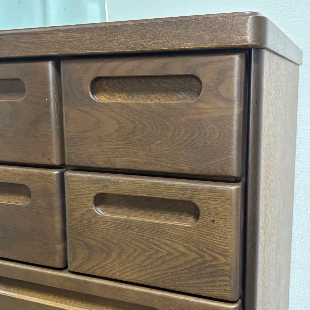 マルヨシ民芸家具 5段 7杯 チェスト 引き出し キャビネット 収納