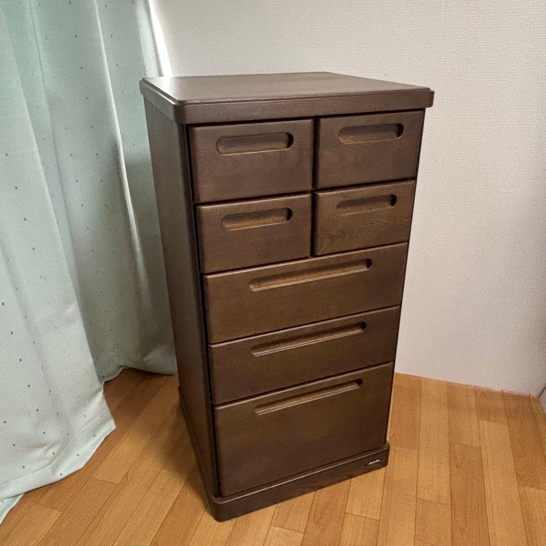 マルヨシ民芸家具 5段 7杯 チェスト 引き出し キャビネット 収納