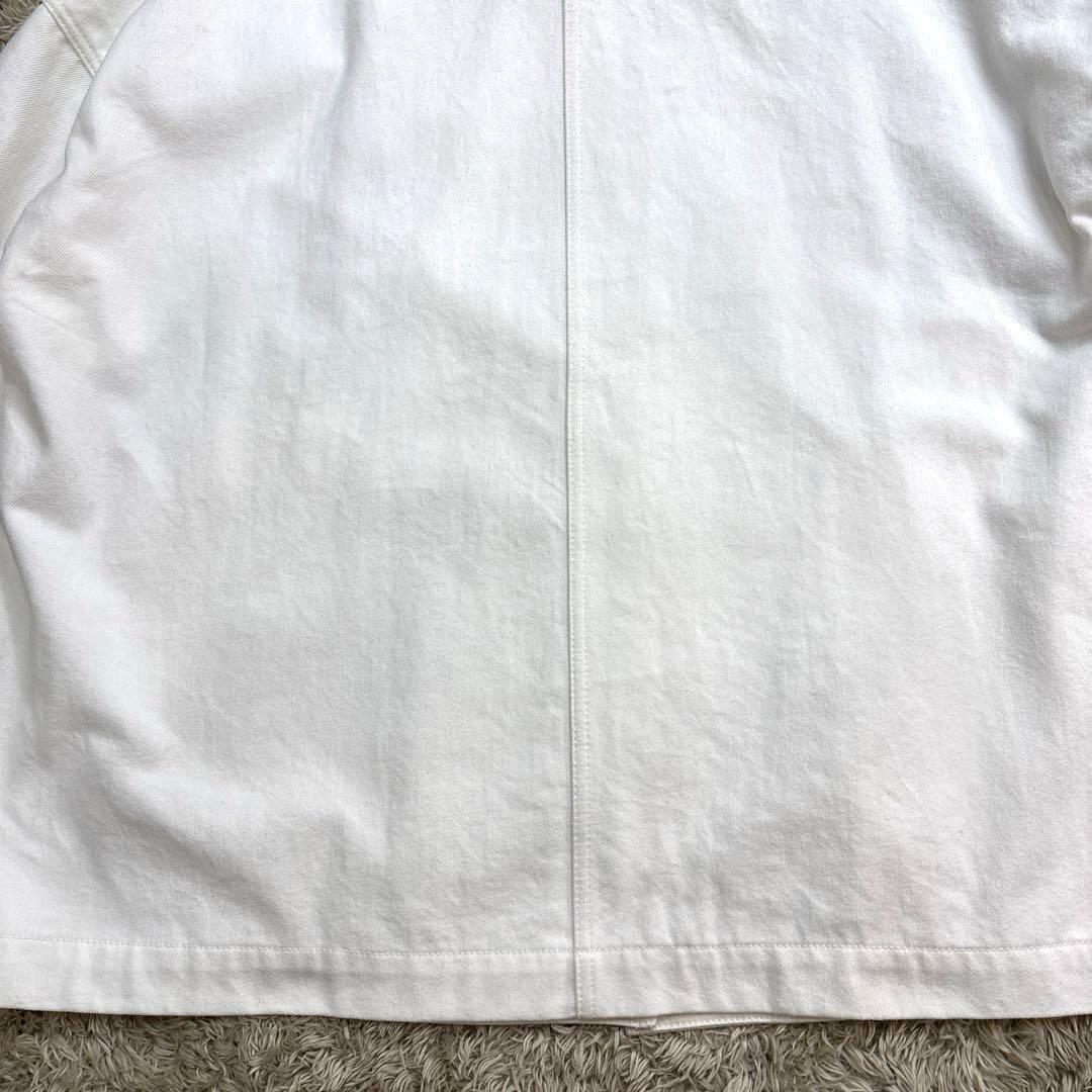 トラディショナル ウェザーウェア◆ マートンデニム　ステンカラーコート　白