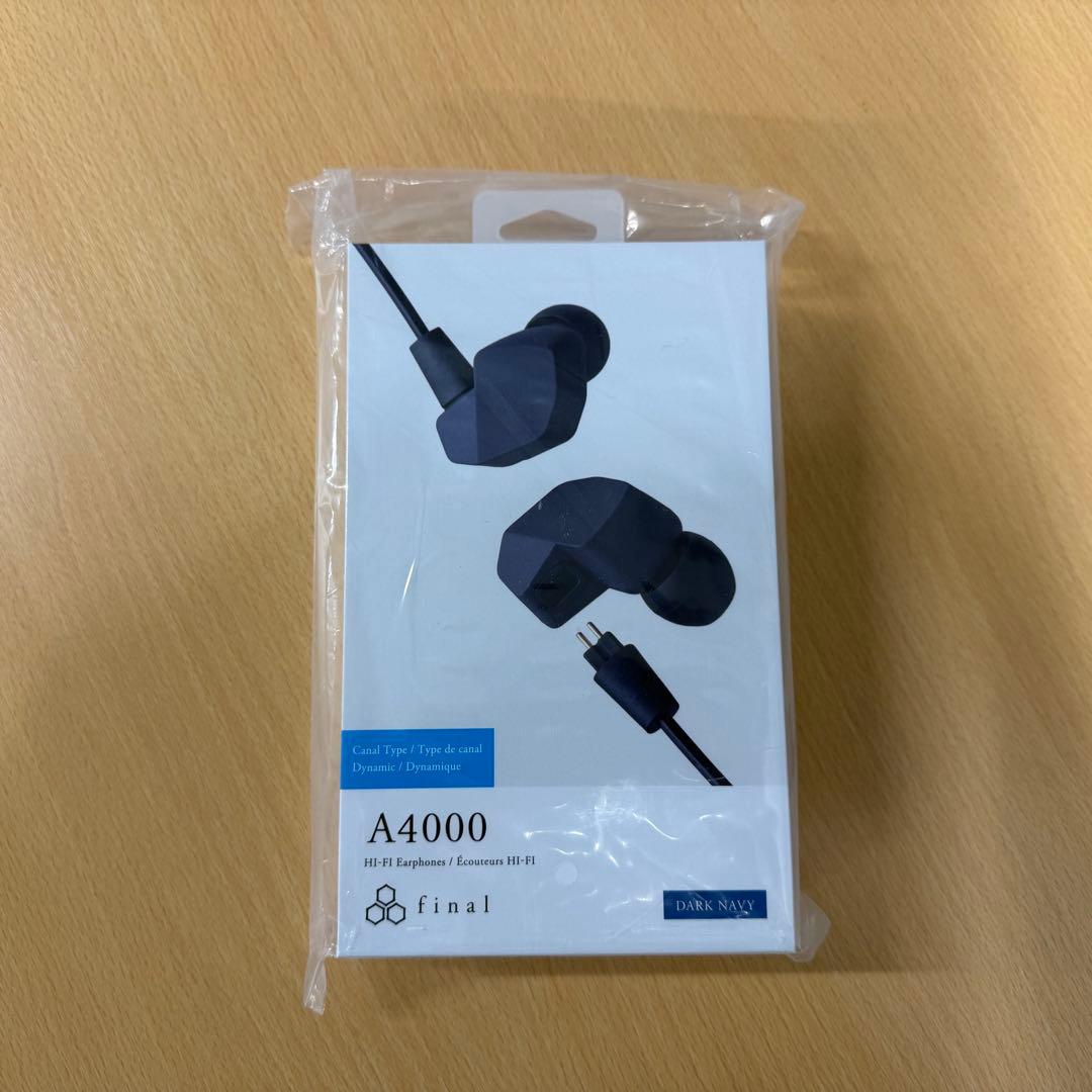 【新品未開封】final A4000 有線イヤホン