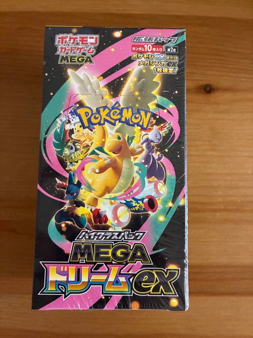 ポケモンカード　MEGAドリームex シュリンク付 1BOX 新品　未開封