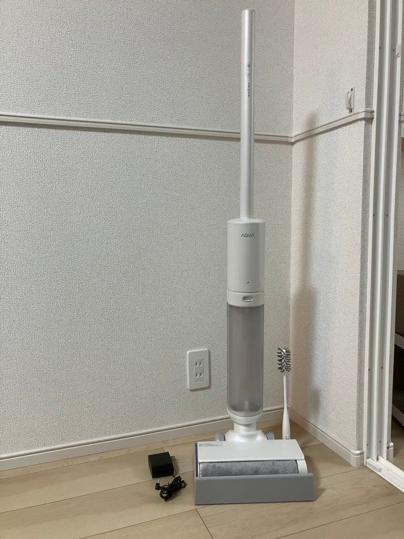 【水拭き掃除機】AQUA 水拭きフロアクリーナー WIPEL（ワイプル）