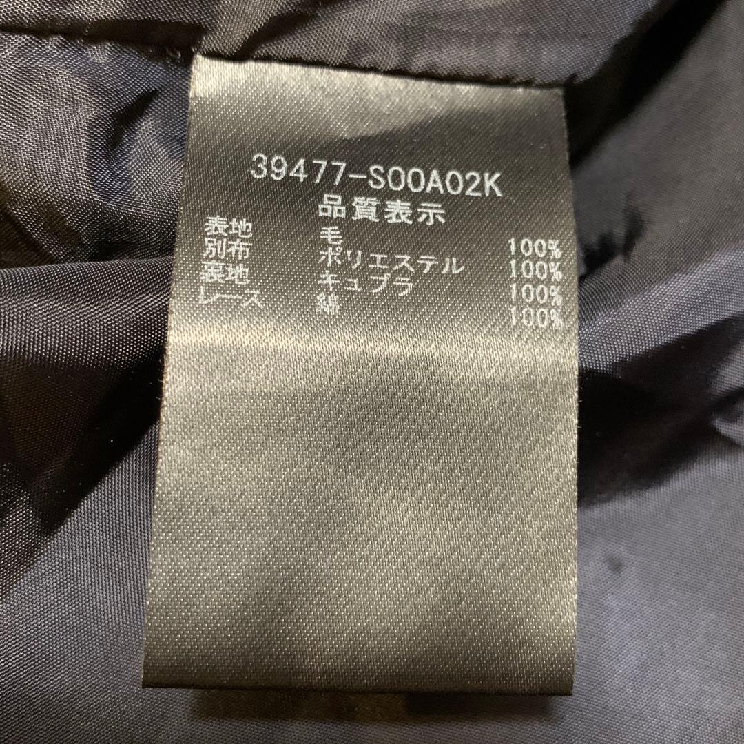 美品✨希少サイズ フォクシー FOXEY Vバロン ウール ワンピース 42