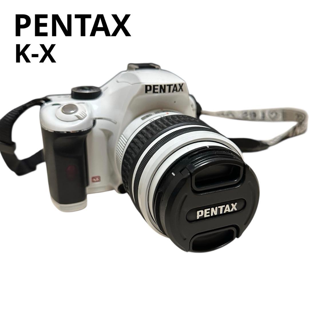 PENTAX K-X 　ホワイト　カメラ