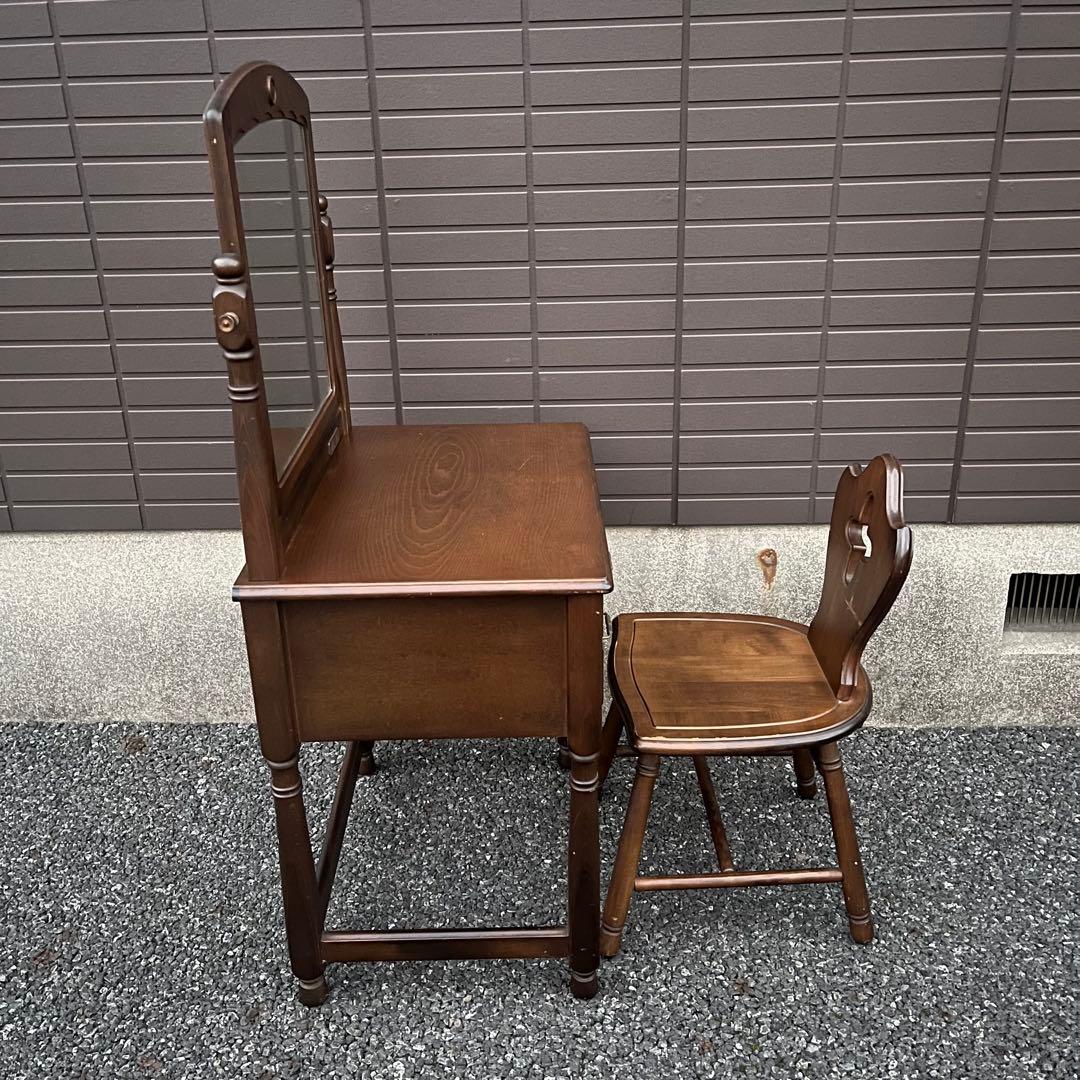 希少　四国工芸　森のサーカス　ドレッサー　鏡台　送料込