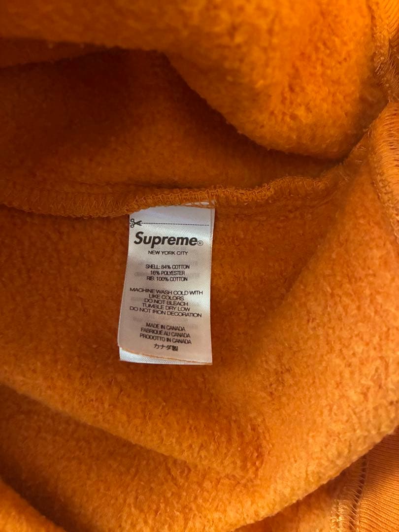 Supreme オレンジ トレーナー