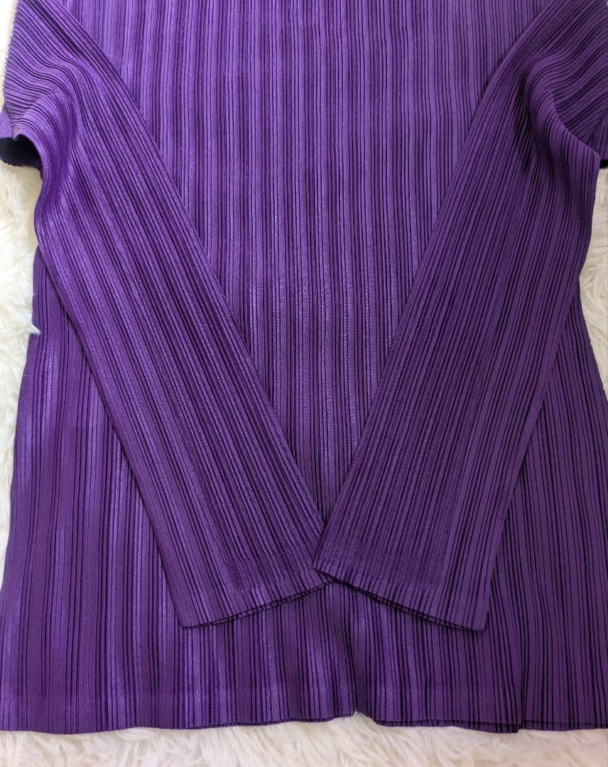 プリーツプリーズ タートルネック ハイネック 長袖 PLEATS PLEASE