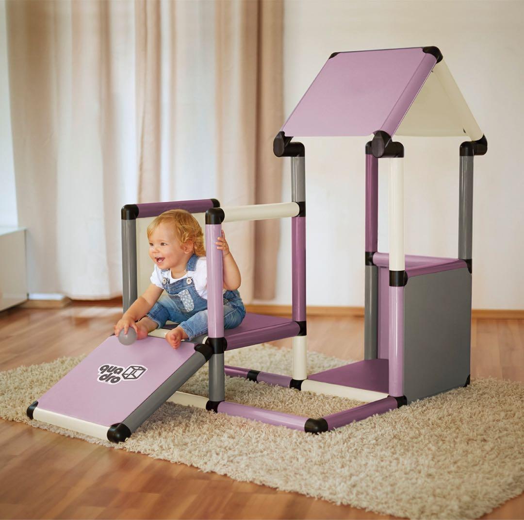 ボーネルンド クアドロ ホーム ジム ピンク