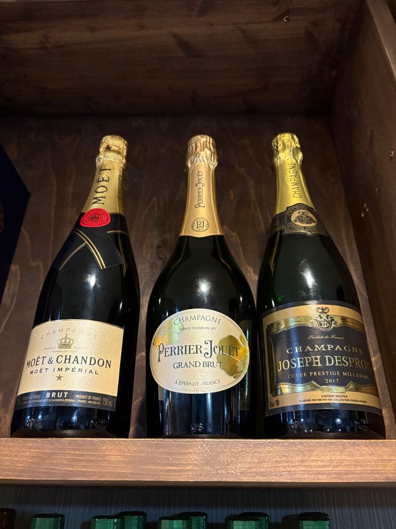 シャンパン3本セット