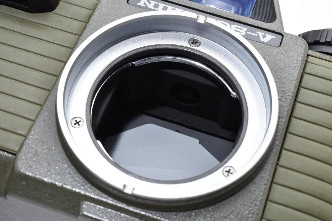 【シャッターOK】Nikon NIKONOS-V オリーブグリーン 水中カメラ