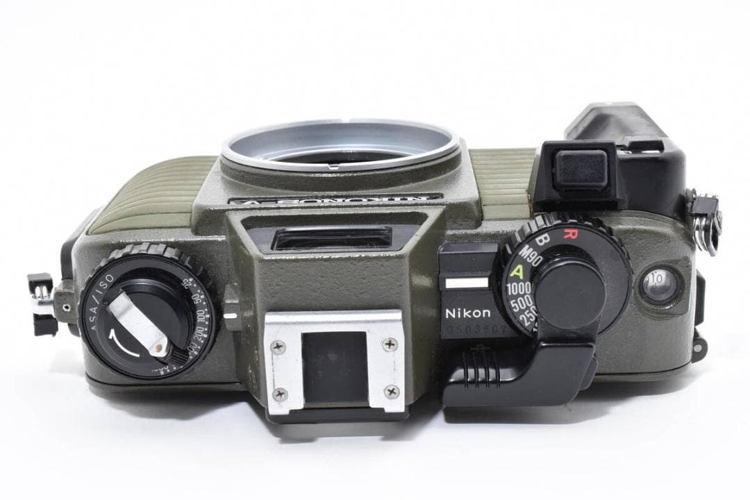 【シャッターOK】Nikon NIKONOS-V オリーブグリーン 水中カメラ