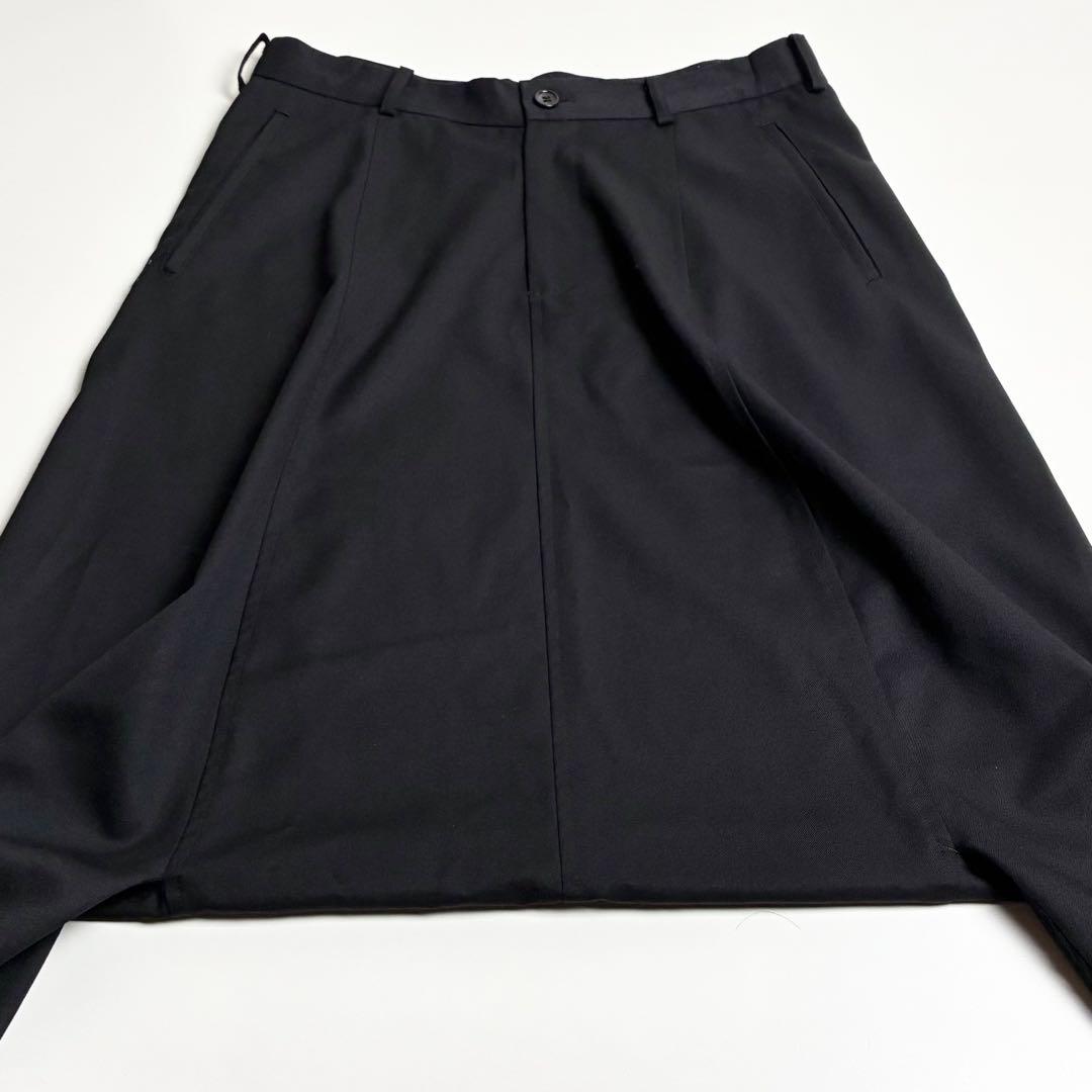 2009SS【美品】ブラックコムデギャルソン/サルエルパンツ/ブラック/S