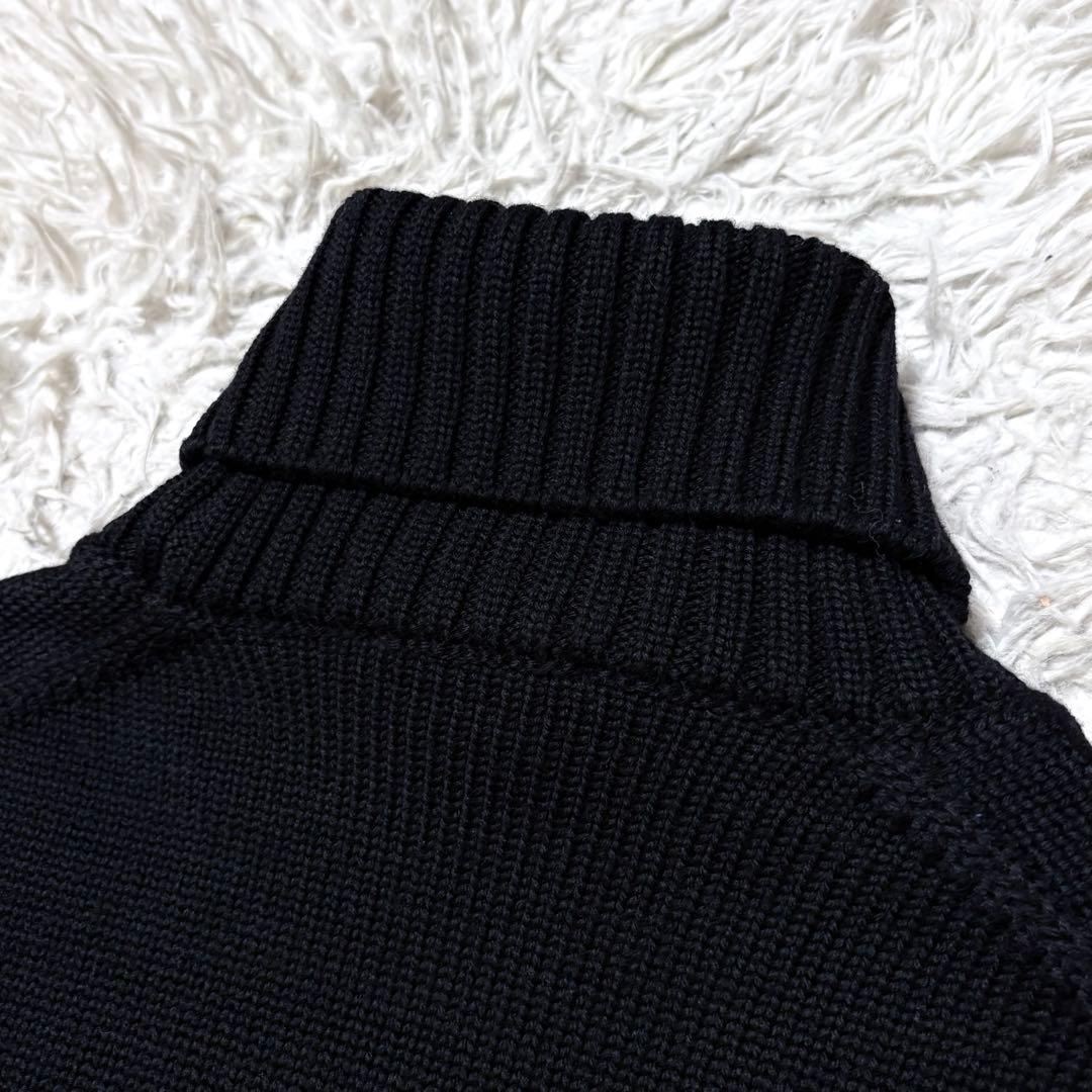【美品】ザノーネ　ZANONE　5G　タートルネックニットセーター　46