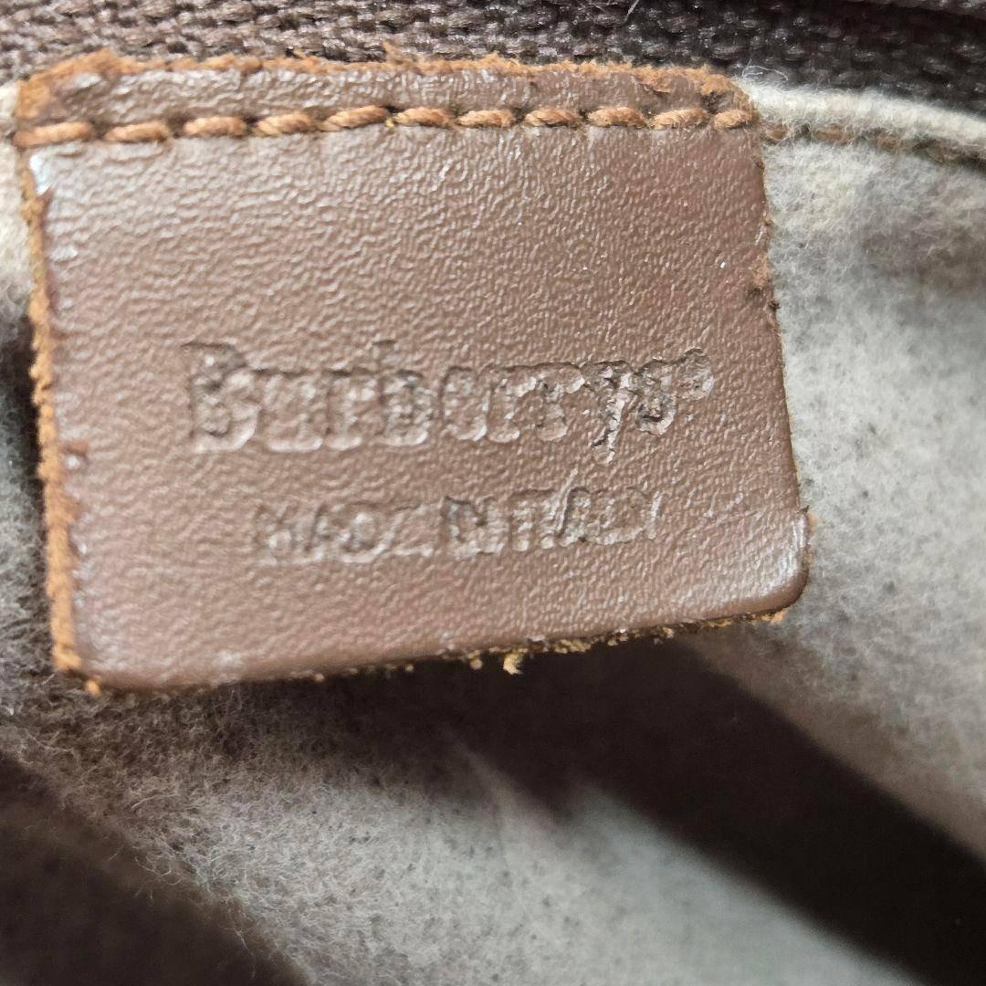 BURBERRY 巾着 ショルダーバッグ シャドーホース ノバチェック