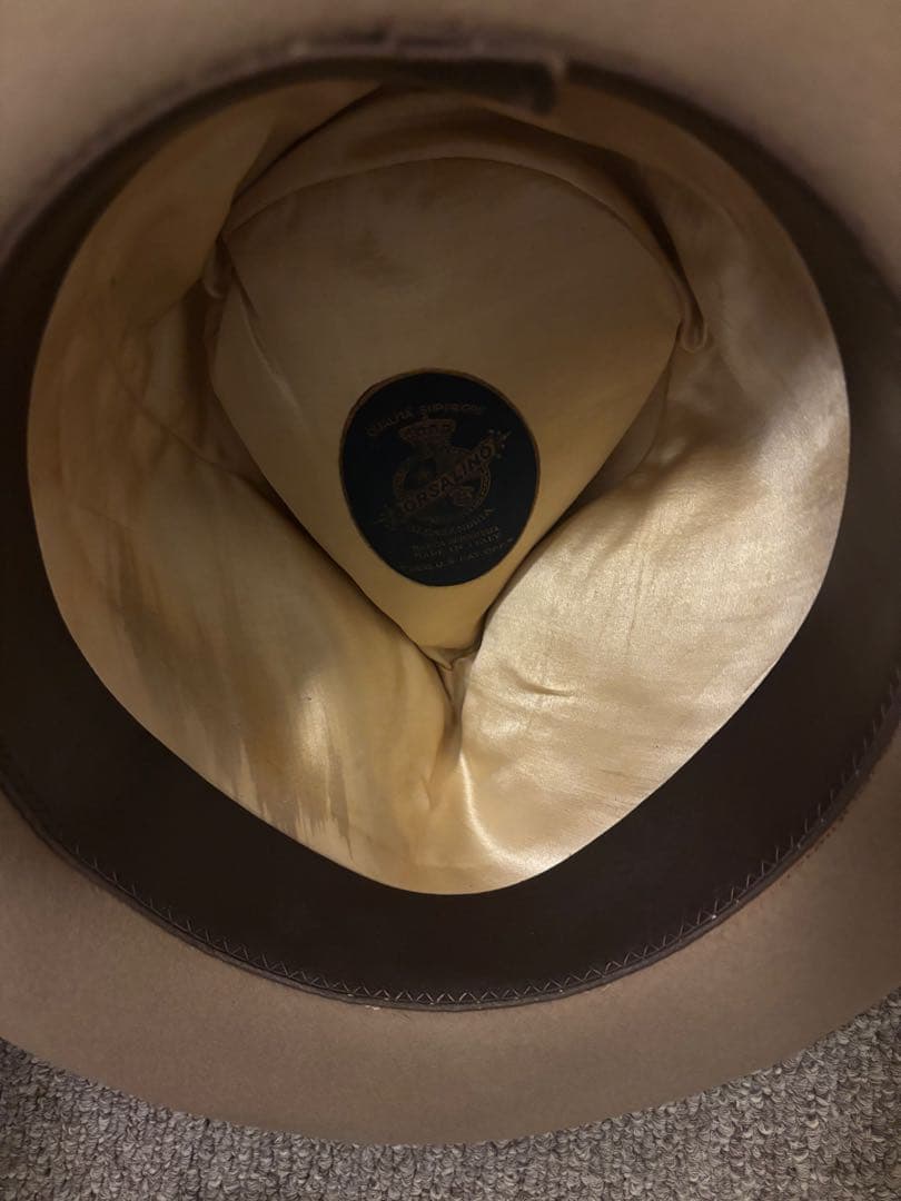 40s Borsalino ボルサリーノ　ハット　59.5cm