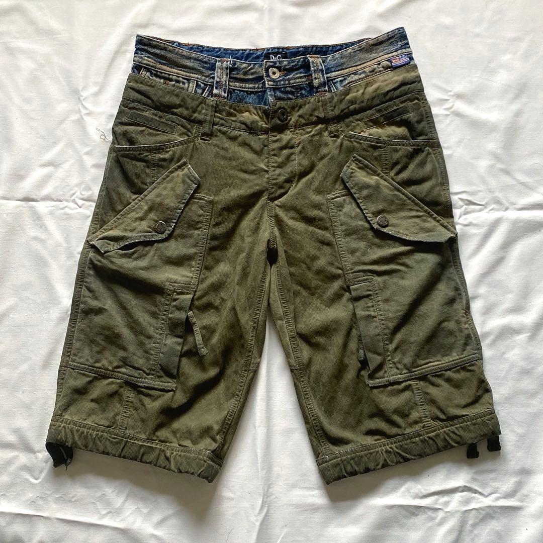 【DOLCE&GABBANA】00s Docking Shorts