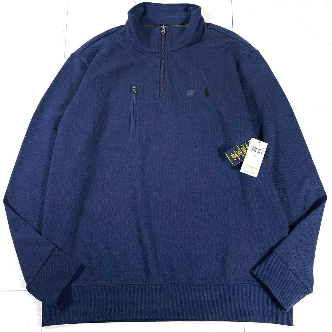 ✨新品タグ付き ポロラルフローレン 近年モデル ハーフジップスウェット 希少XL