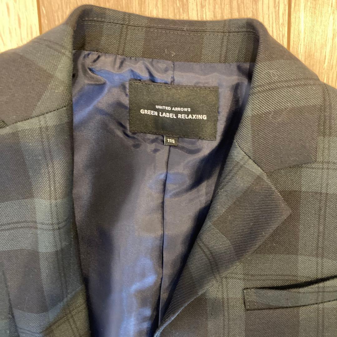 ユナイテッドアローズ　チェック スーツ 115cm