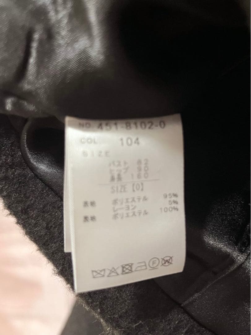 LIZLISA ビジューリボンショートフードコート