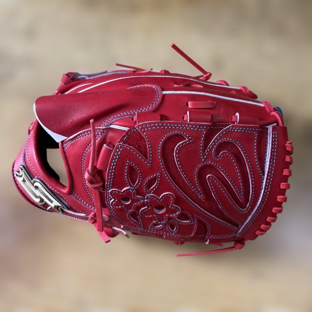 新品未使用タグ付きSSK軟式野球グローブプロエッジ投手右利き用