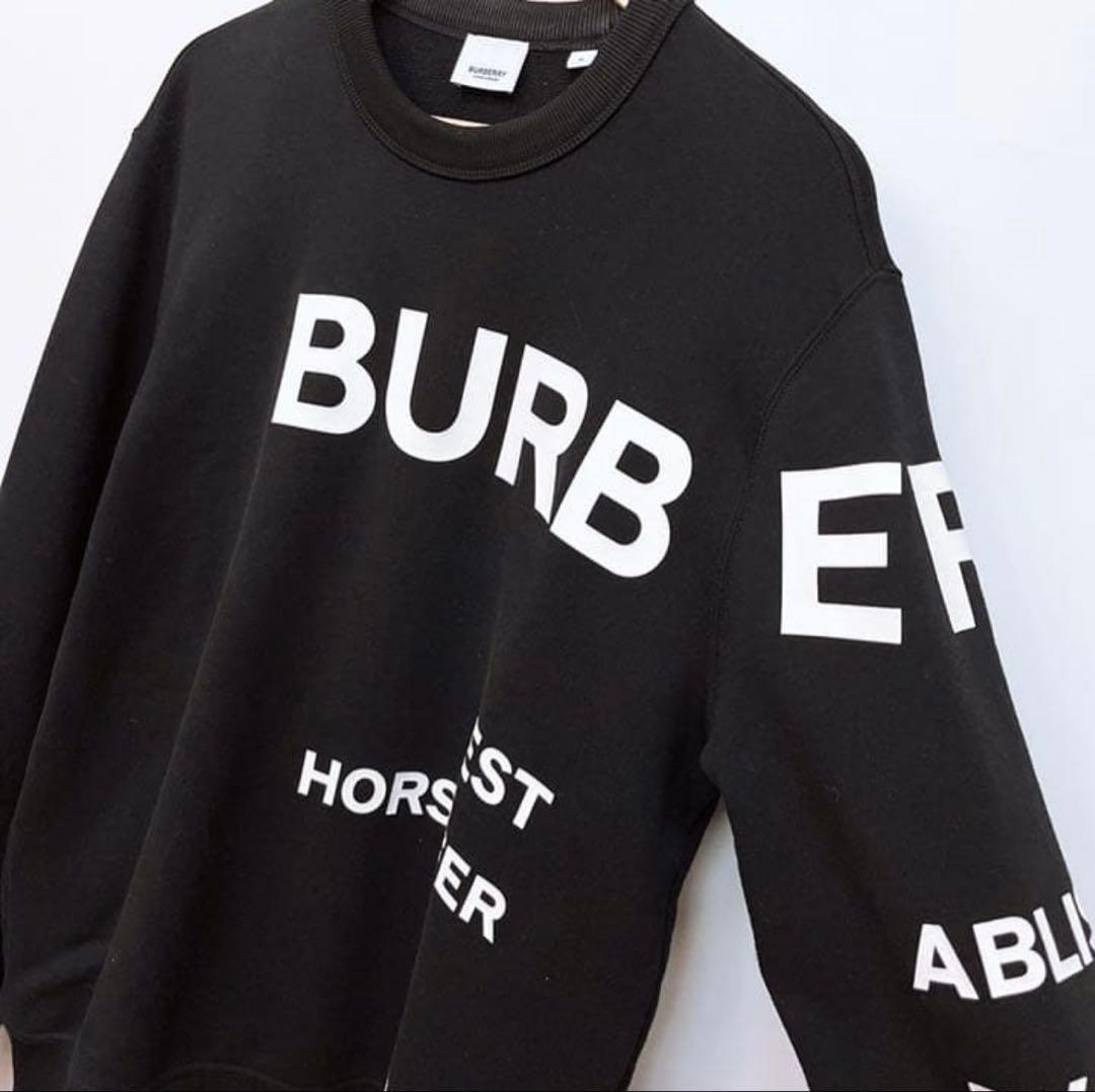 ポ*い様 バーバリー スウェット トレーナー ホースフェリー BURBERRY