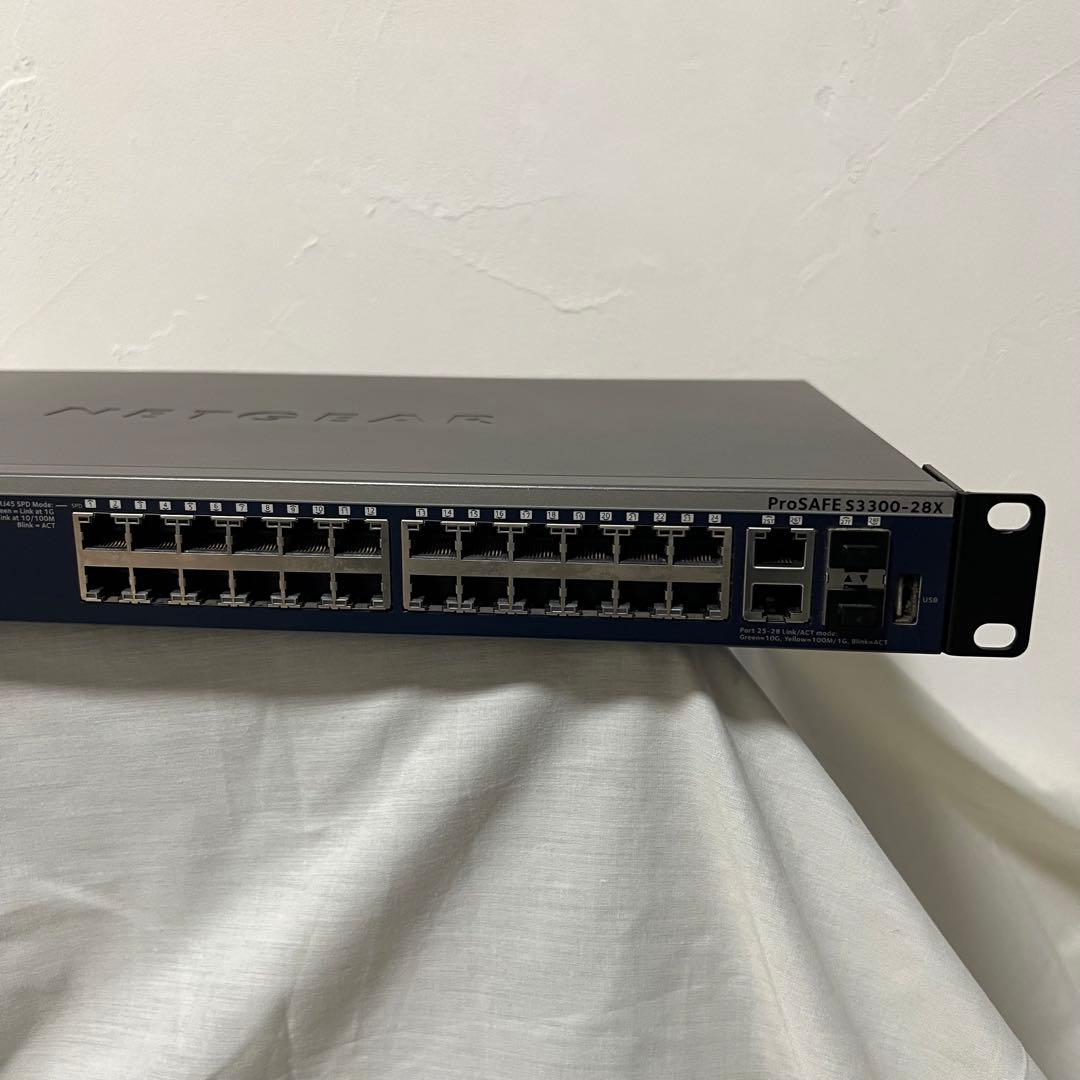 ルーター・ネットワーク機器 [#008F]NETGEAR ProSAFE S3300-28X