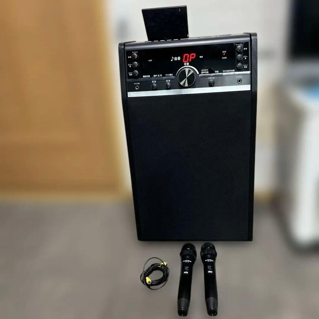 ANABAS アナバス DVD-K110 マイク付 カラオケセット