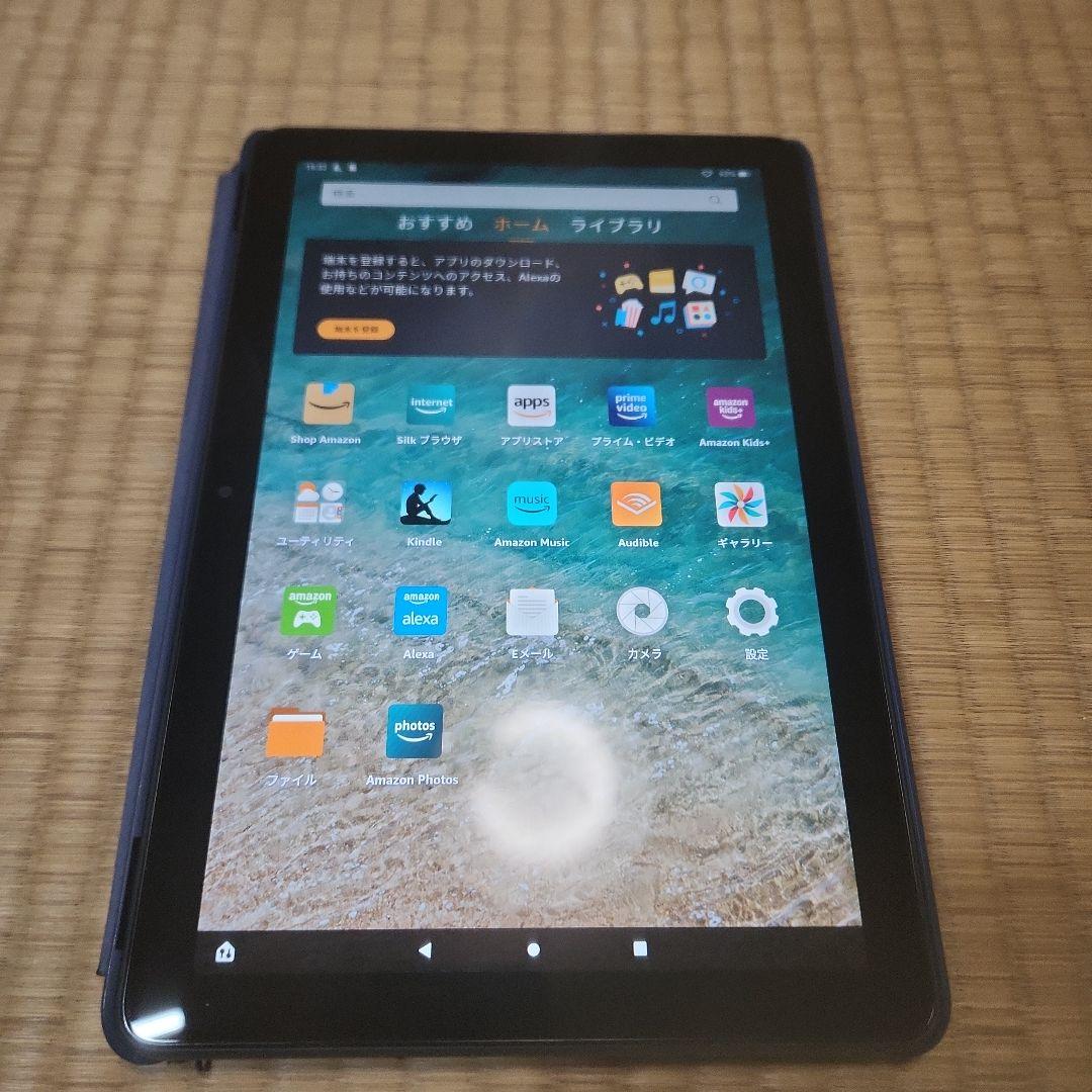 Amazon Fire HD 10 Plus (第11世代) 64GB　カバー付