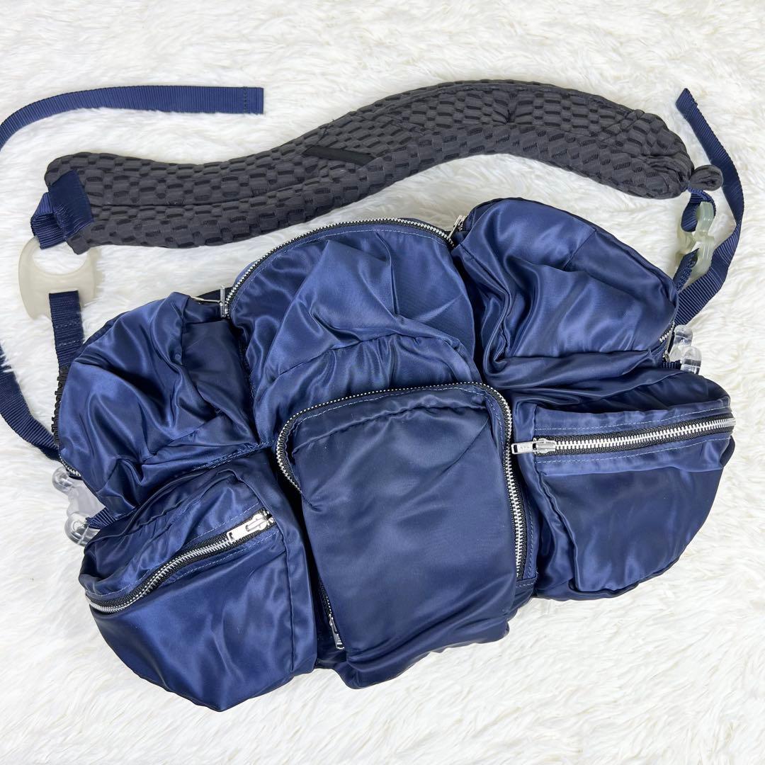 mikiosakabe 7pocket bag ナイロンバッグ ミキオサカベ