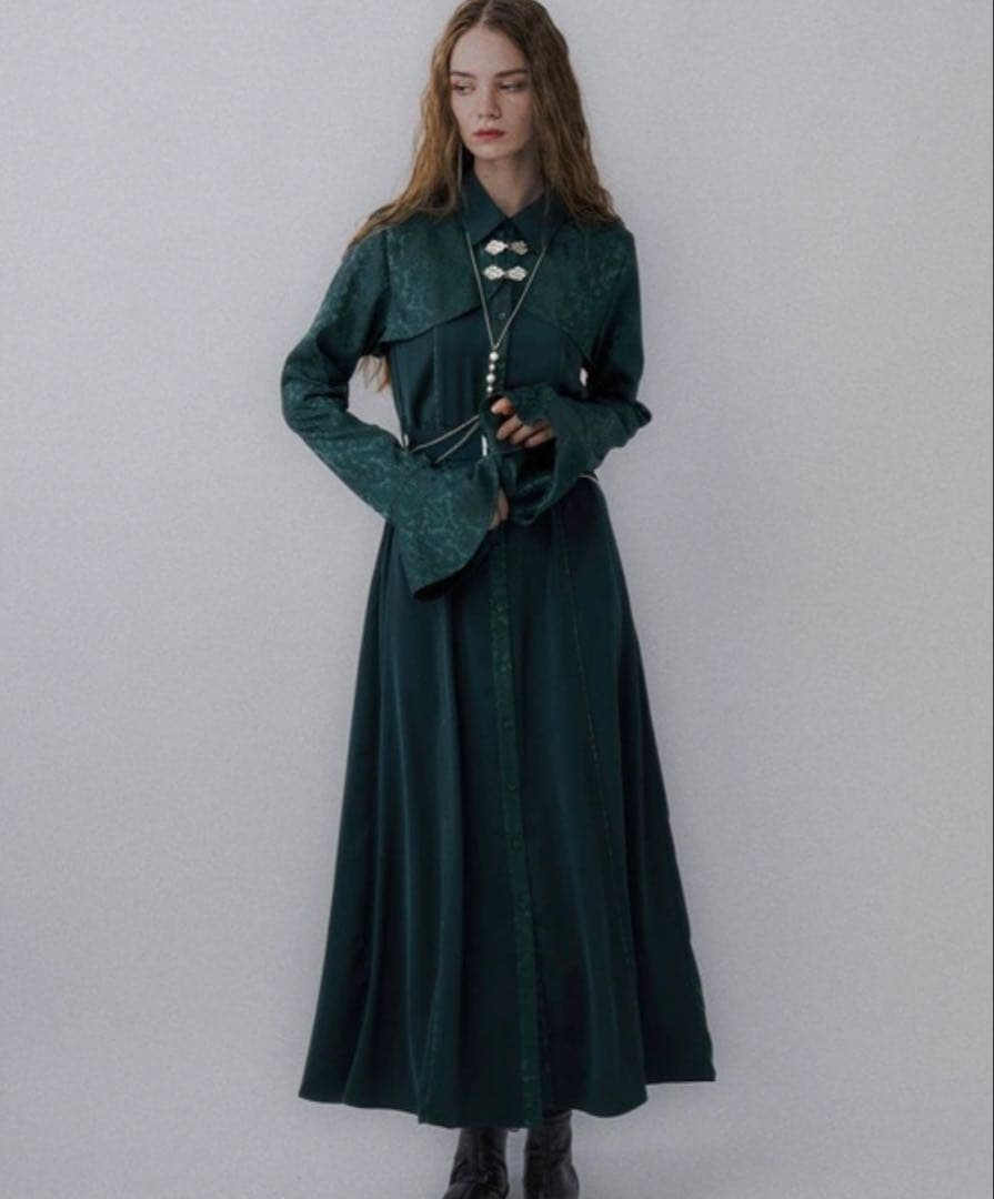 HARE ジャガードチャイナボレロワンピース