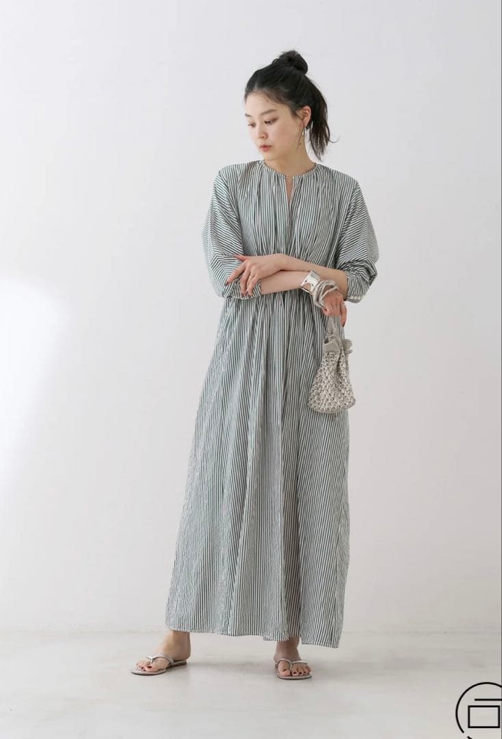 LULUさん専用　ヌキテパ　ロングワンピース