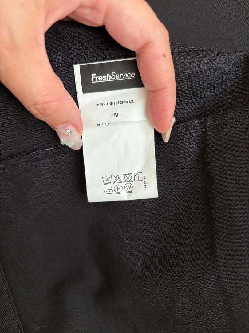 FreshService チノジャケット ブラック