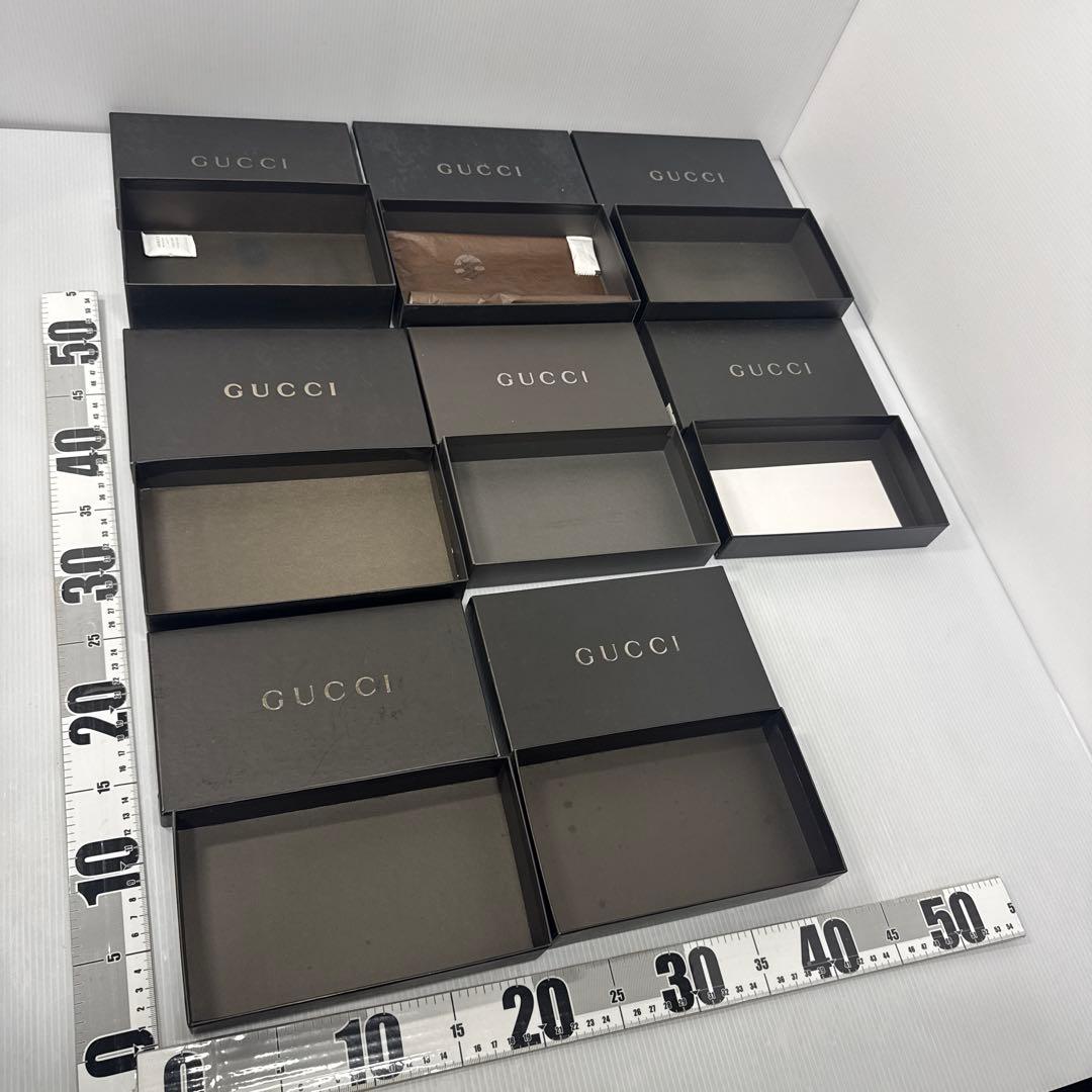 専用 値下済GUCCIグッチ超超大量空箱62点+ショッパー3点 合計65点まとめ
