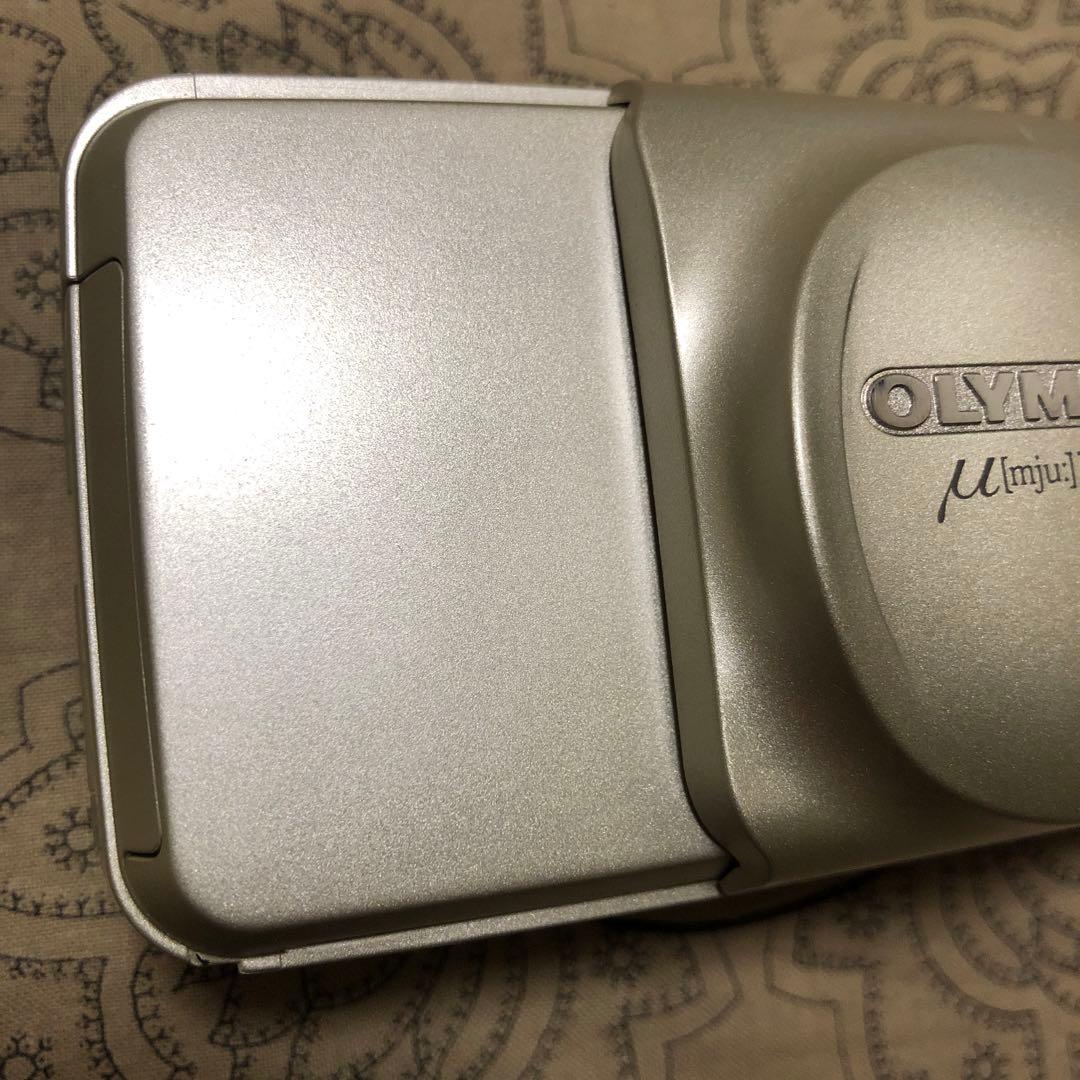 美品 OLYMPUS μ ZOOM 115 電池付 コンパクトフィルムカメラ