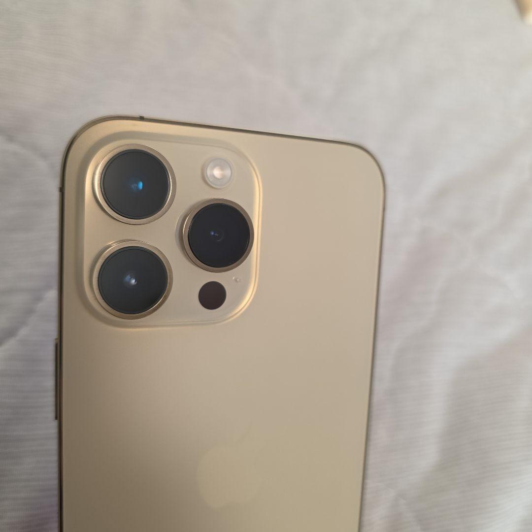 超美品☆iPhone14ProMax本体 256GB ゴールド SIMフリー