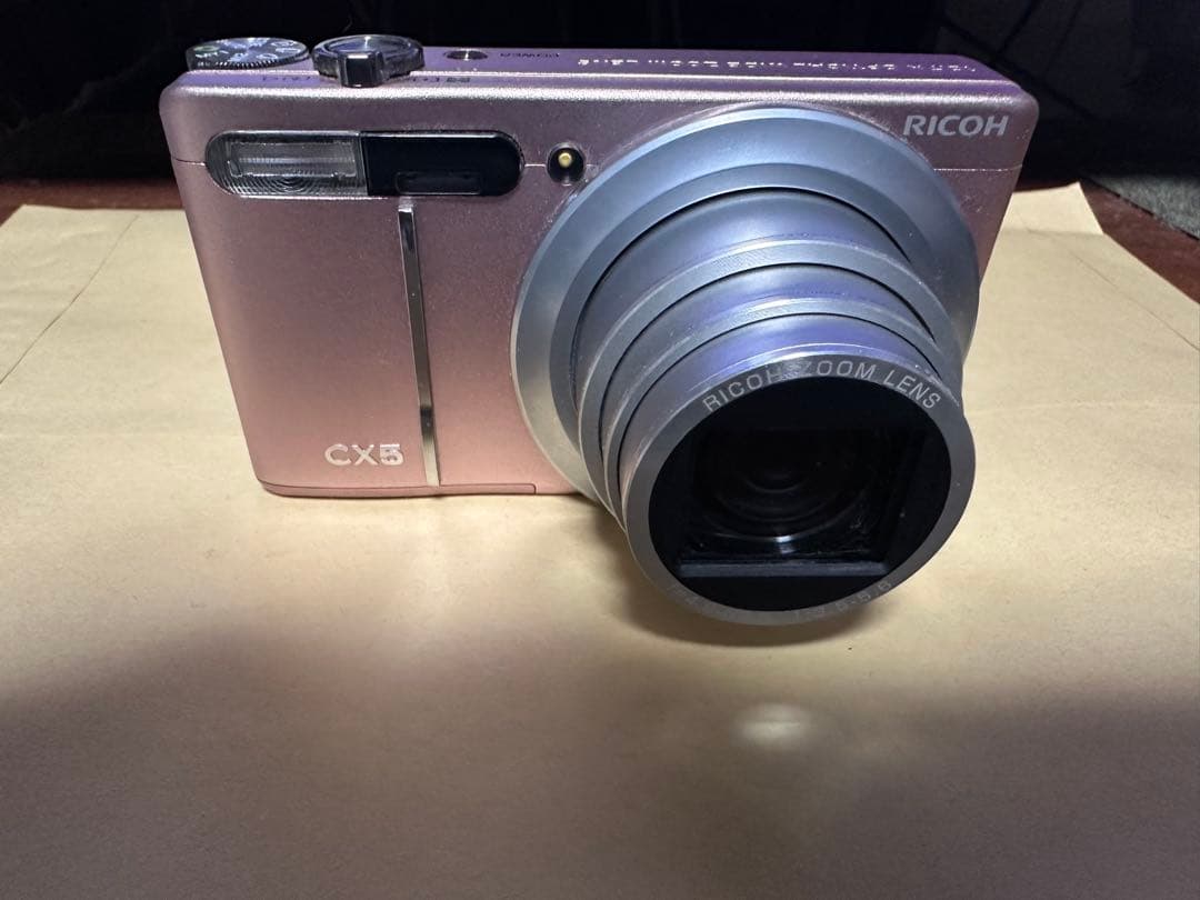 RICOH CX5 ローズピンク　リコー デジタルカメラ