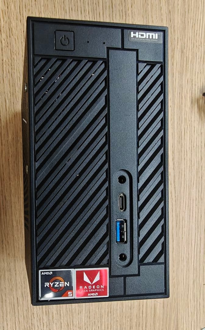 DeskMini A300 Ryzen 2400G 搭載【無線LAN付き】