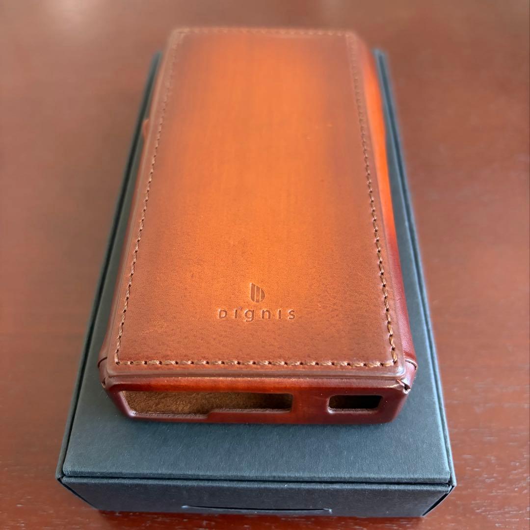 Dignis Patina Brown Case for NW-WM1 箱付