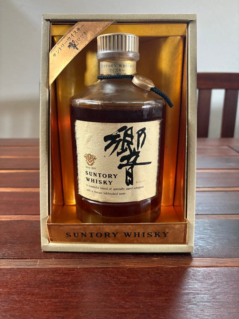 のもりつく　SUNTORY 響 旧ボトル　SH-01 ゴールドラベル