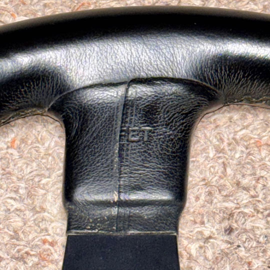 ナルディステアリングGARA3ブラックレザー/スポーク NARDI.FET刻印有