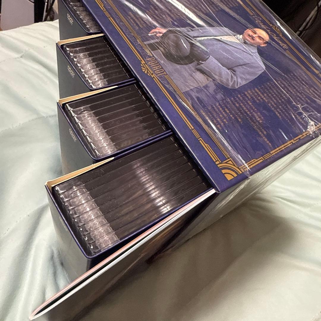 あめ 美品 格安 名探偵ポワロ 完全版 全巻DVD-SET〈32枚組〉