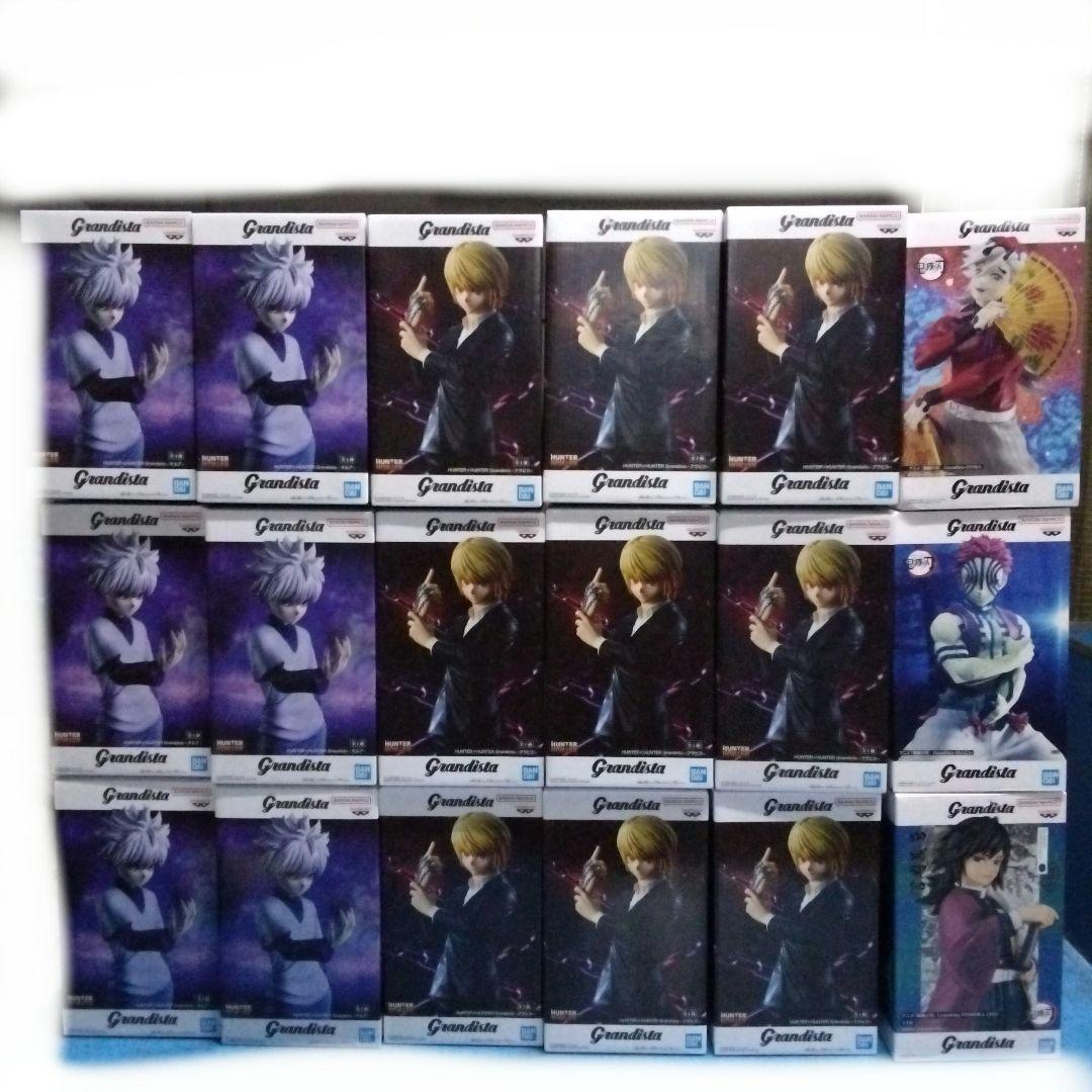 最新プライズフィギュアまとめ売りgrandista18個鬼滅ハンターハンター