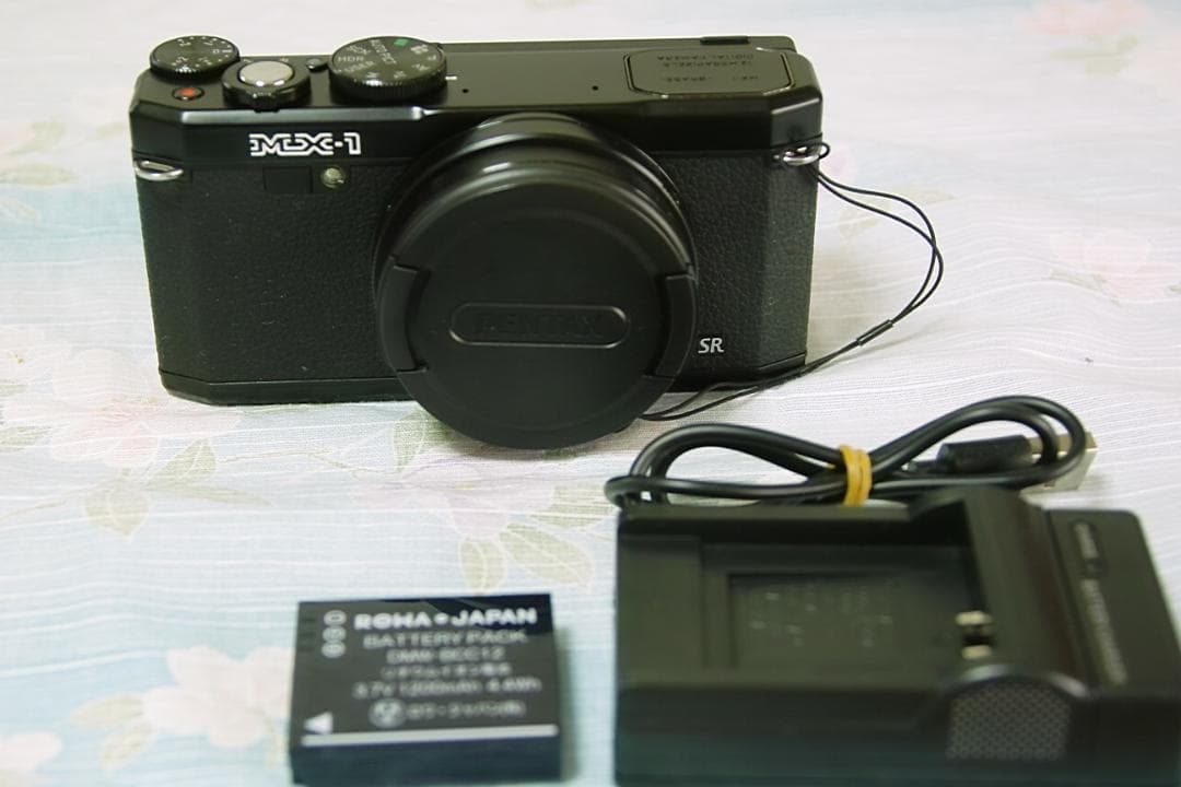 PENTAX MX-1 コンパクトデジタルカメラ ブラック美品